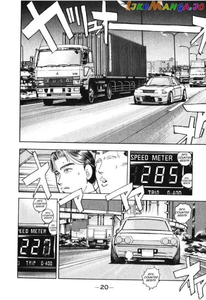 Wangan Midnight Chapter 35 page 20 - 