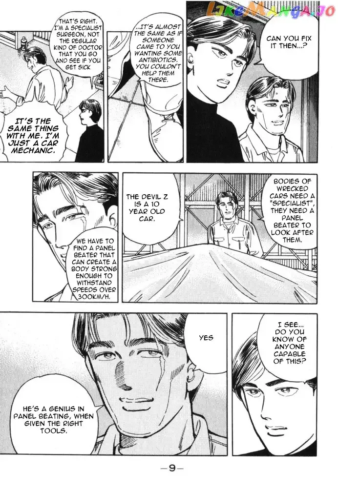 Wangan Midnight Chapter 35 page 9 - 