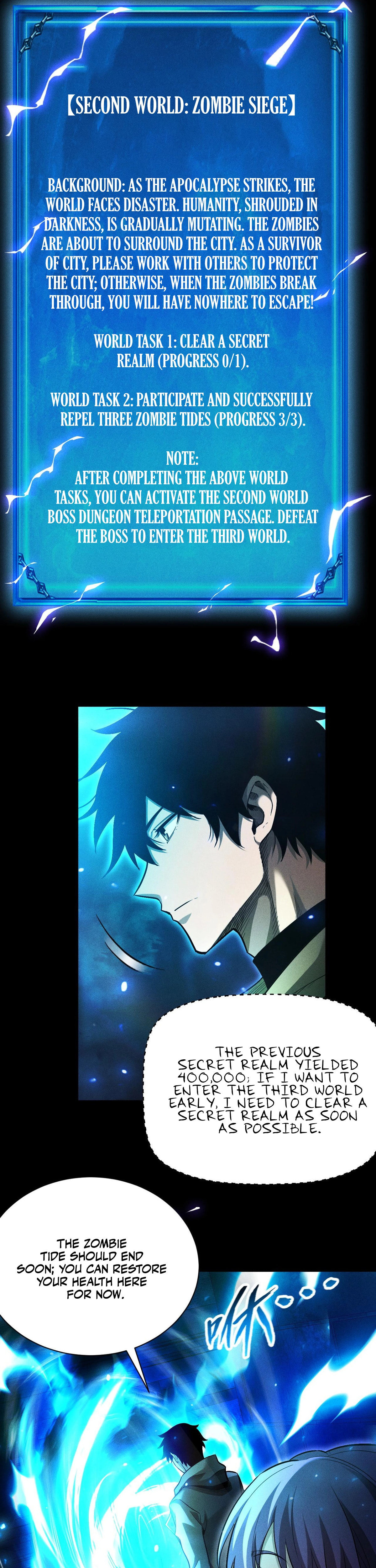 Wangyou: Gua Ji Bai Wan Nian, Wo Xing Lai Cheng Shen Chapter 22 page 21 - 