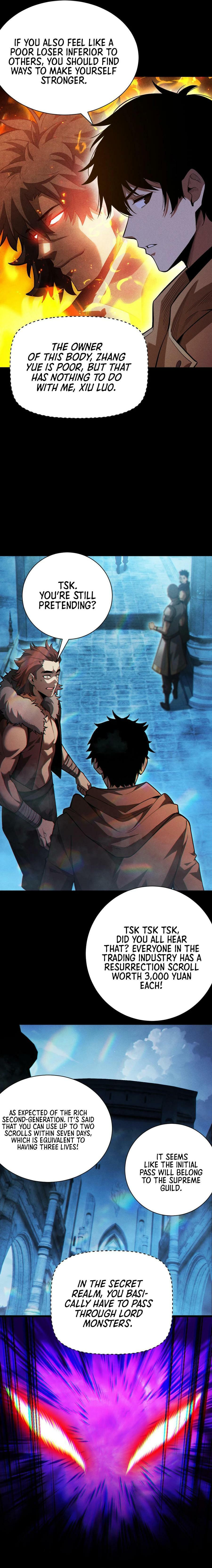 Wangyou: Gua Ji Bai Wan Nian, Wo Xing Lai Cheng Shen Chapter 4 page 8 - 