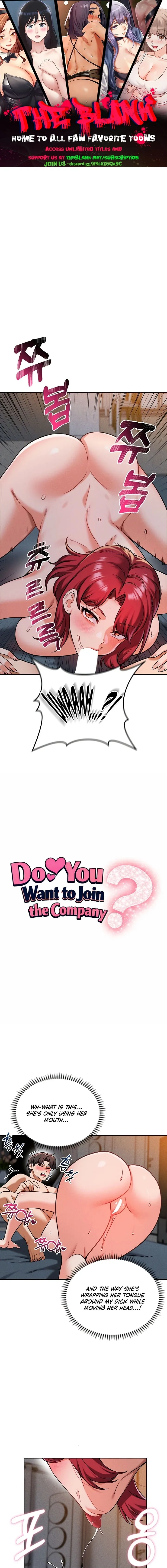 Wanna Join the Company? Chapter 34 page 1 - 