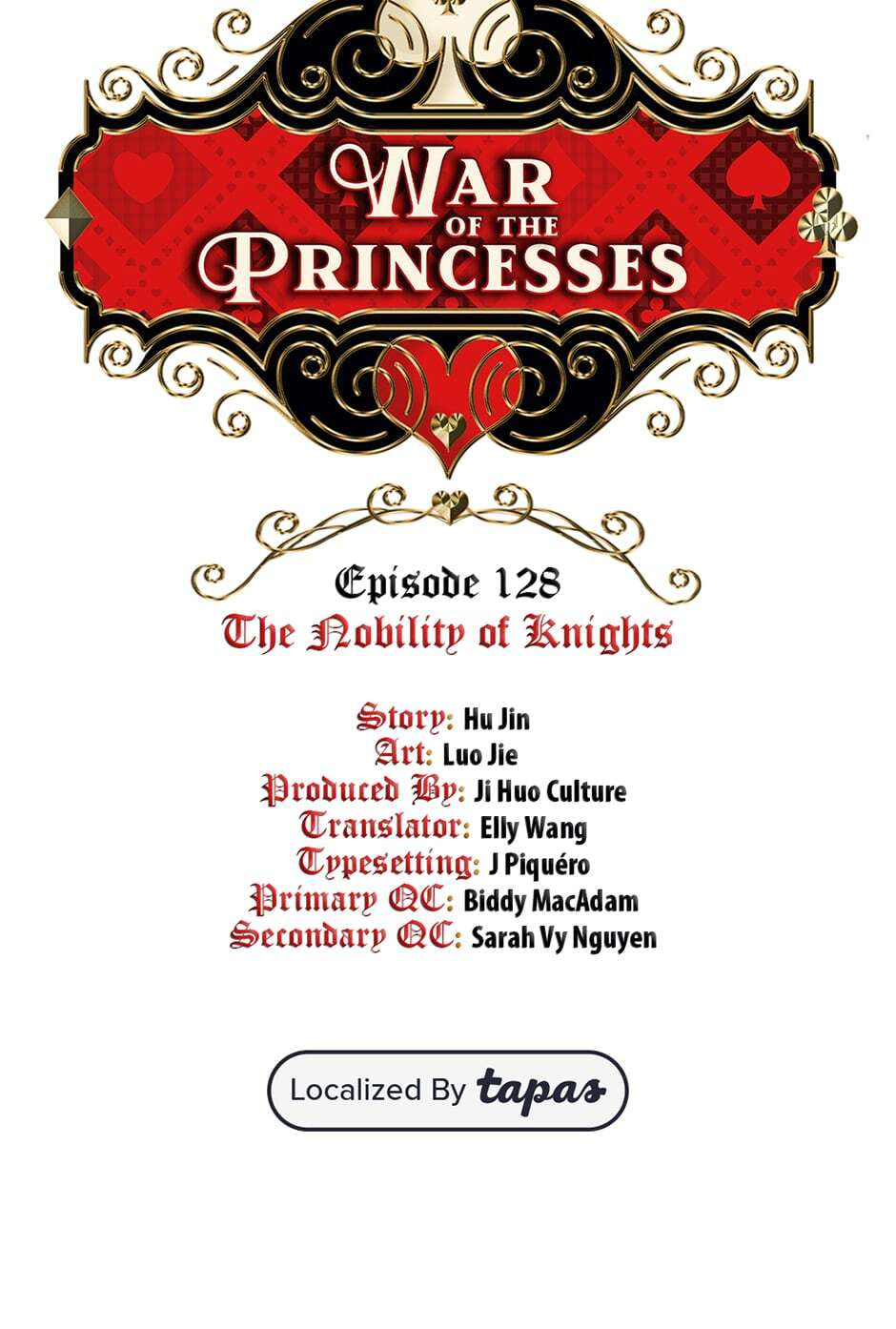 War of the Princesses (Colored) Chapter 128 page 101 - 