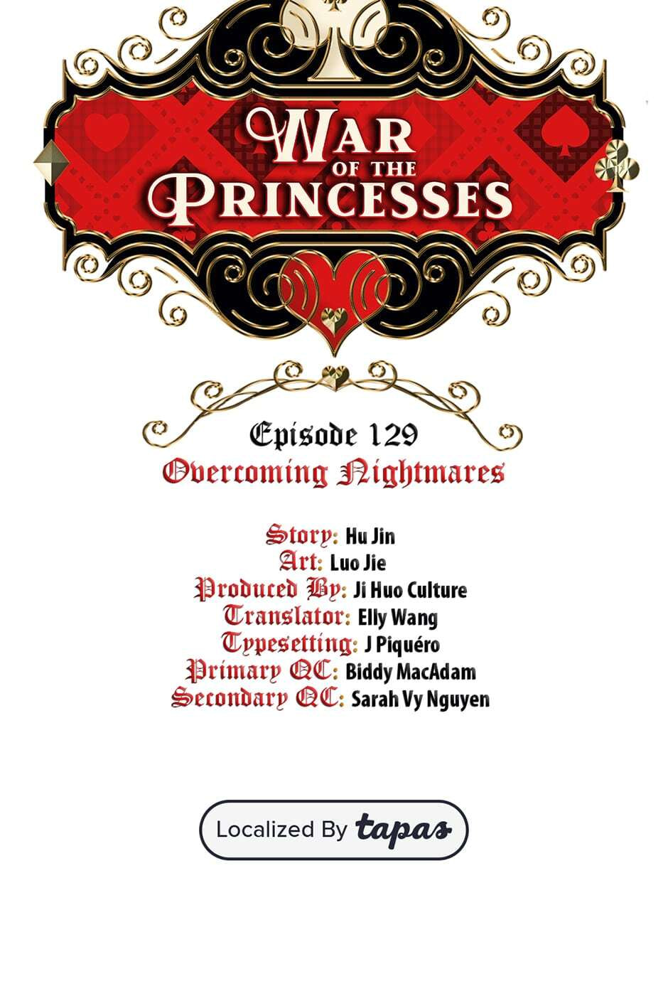 War of the Princesses (Colored) Chapter 129 page 74 - 