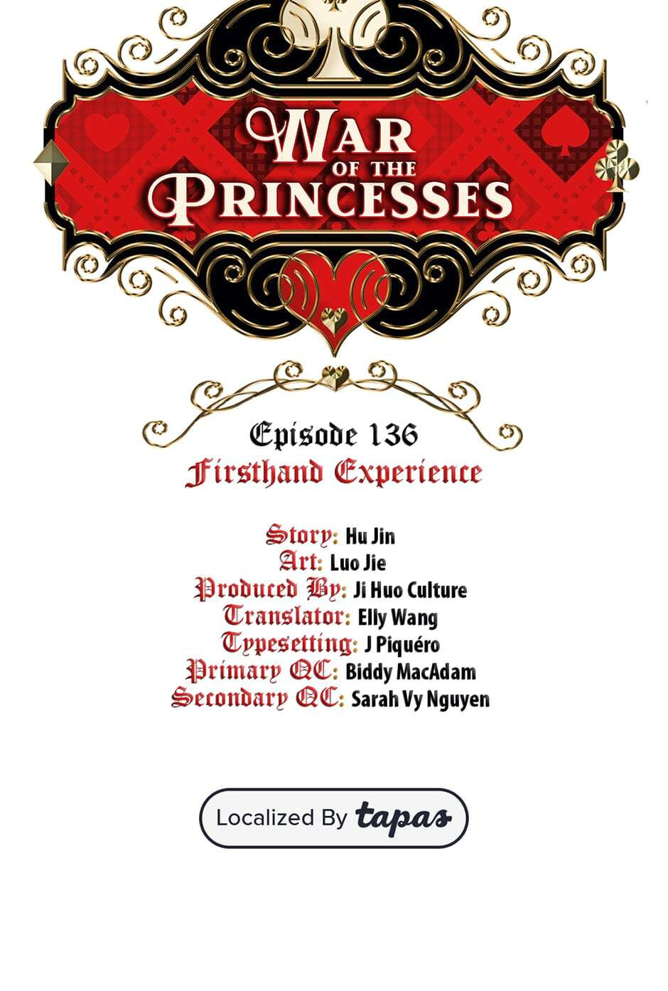 War of the Princesses (Colored) Chapter 136 page 78 - 