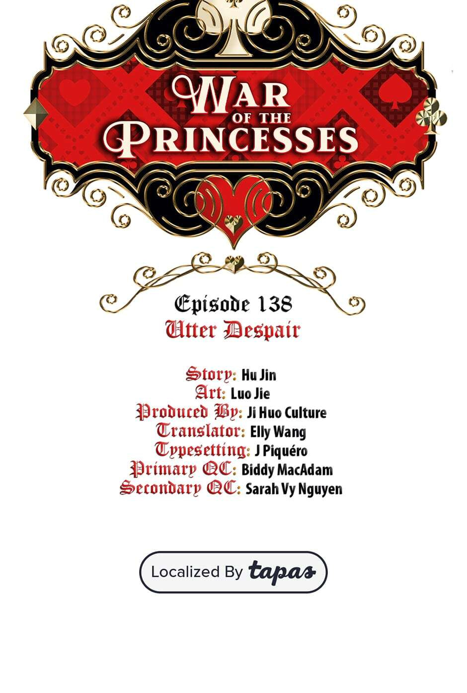 War of the Princesses (Colored) Chapter 138.1 page 83 - 