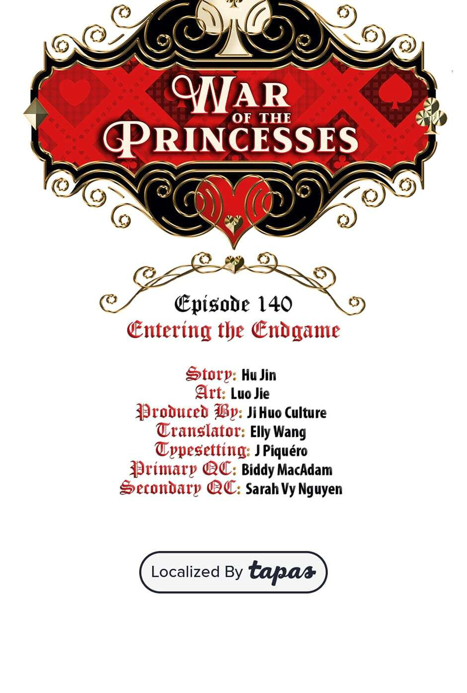 War of the Princesses (Colored) Chapter 140 page 80 - 