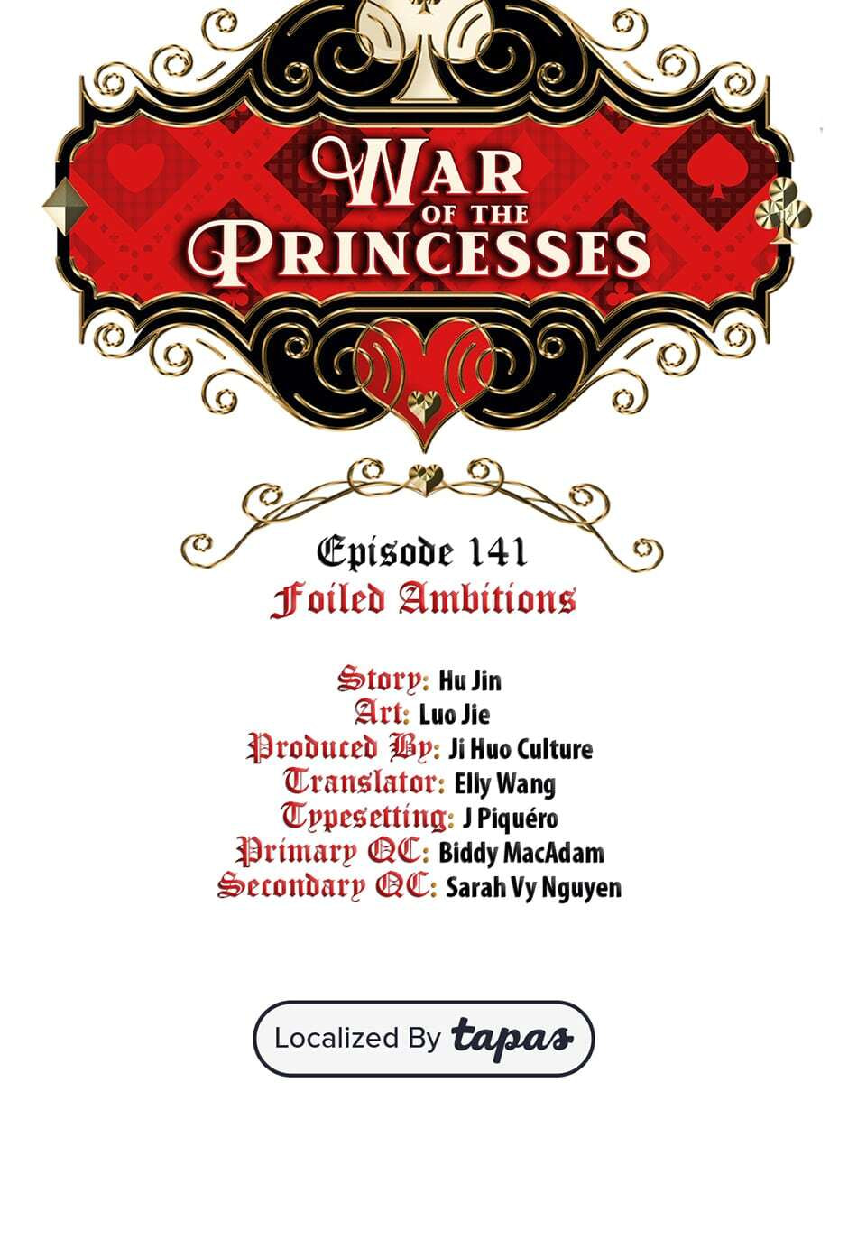 War of the Princesses (Colored) Chapter 141 page 66 - 