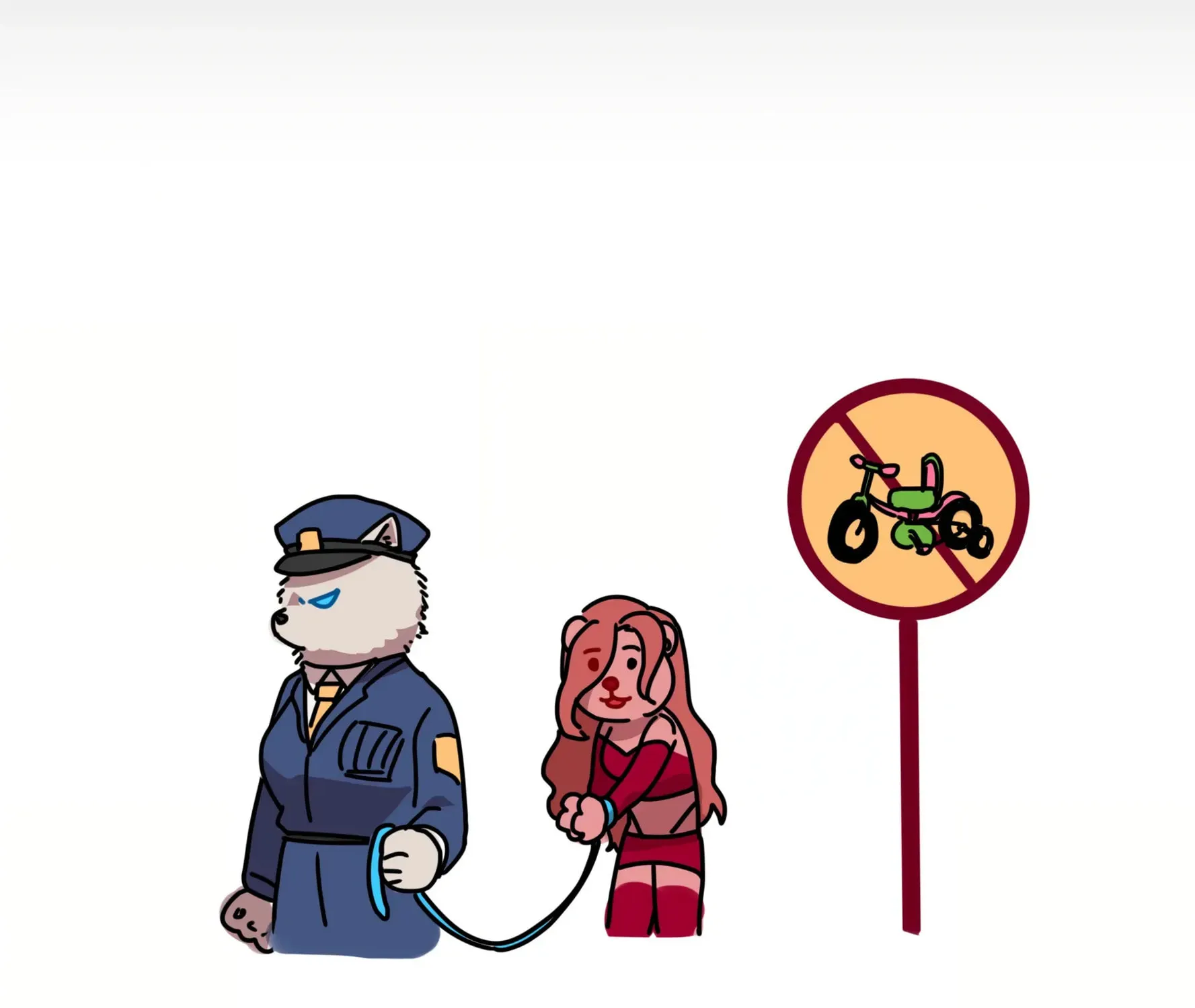 Warning! Beware of the Dog Chapter 33 page 122 - 