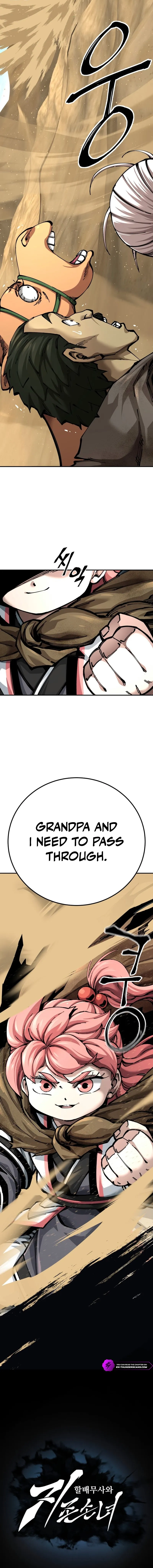 Warrior Grandpa and Grandmaster daughter Chapter 101 page 24 - 