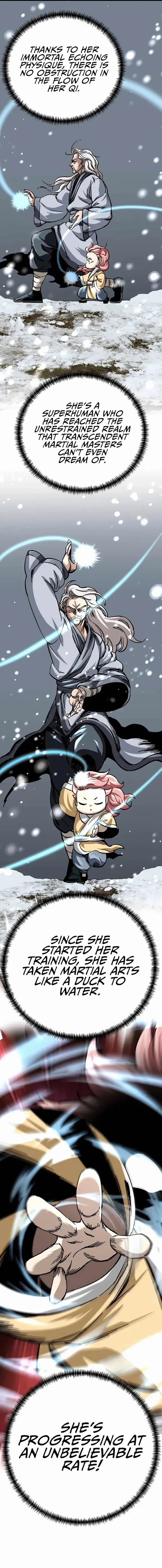 Warrior Grandpa and Grandmaster daughter Chapter 18 page 22 - 