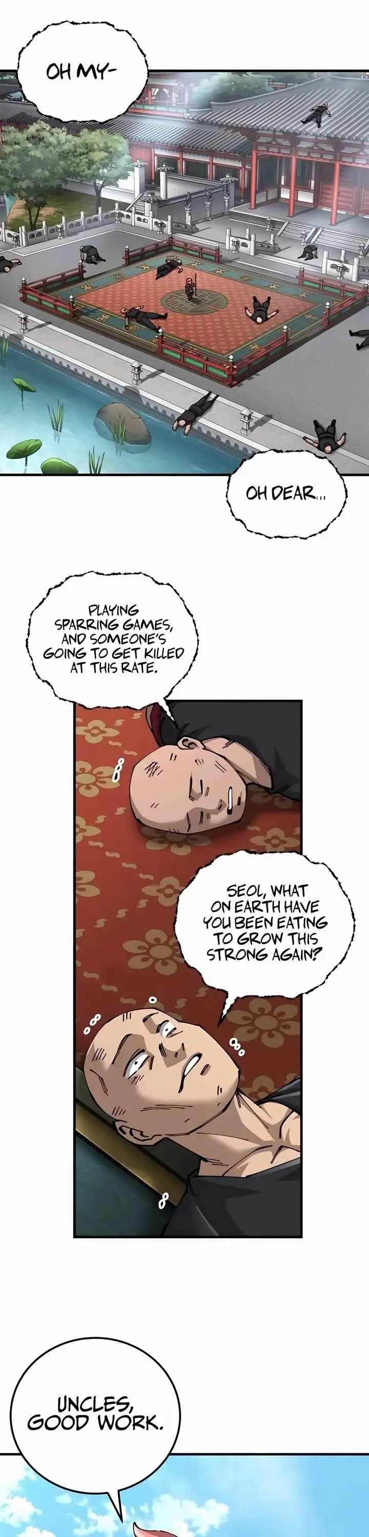 Warrior Grandpa and Grandmaster daughter Chapter 80 page 10 - 