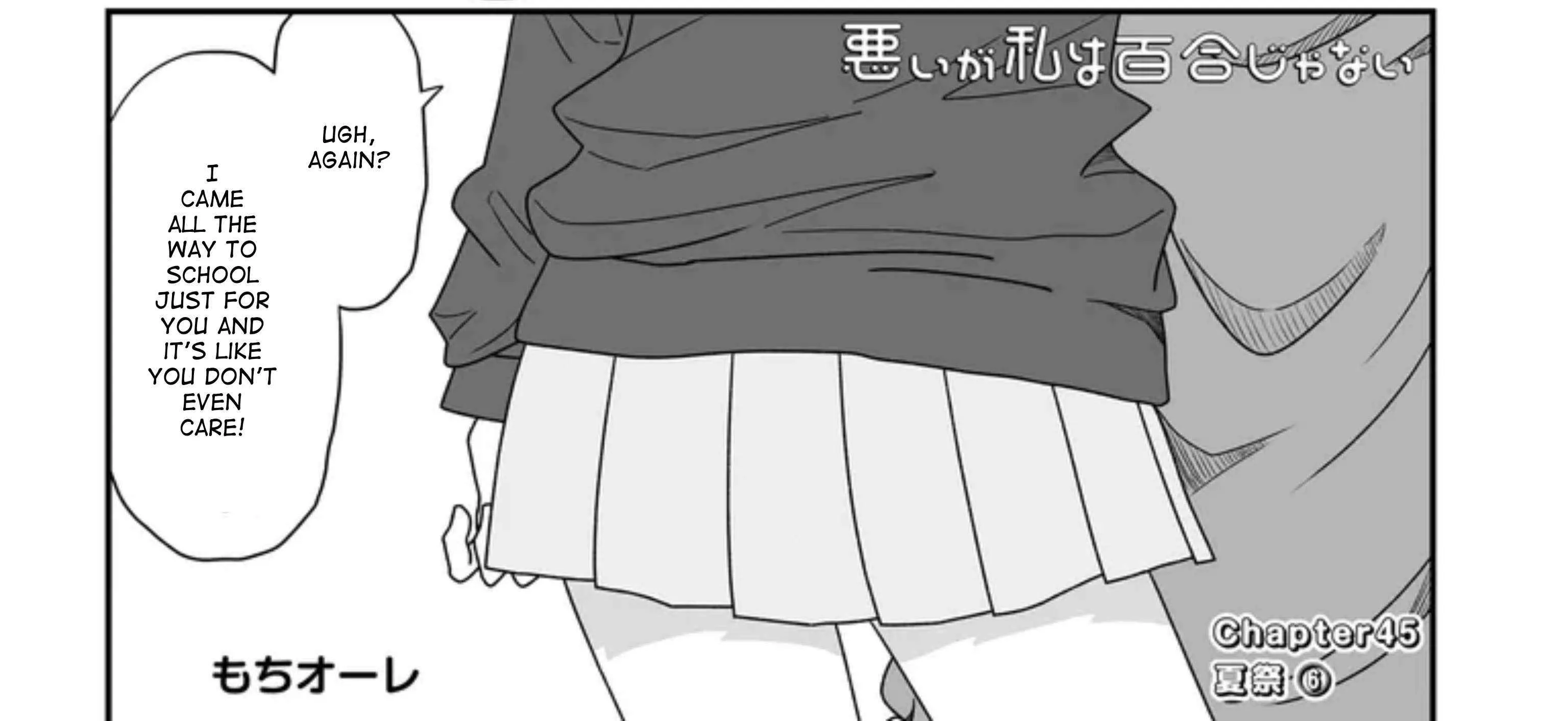 Warui ga Watashi wa Yuri ja nai Chapter 45 page 4 - 