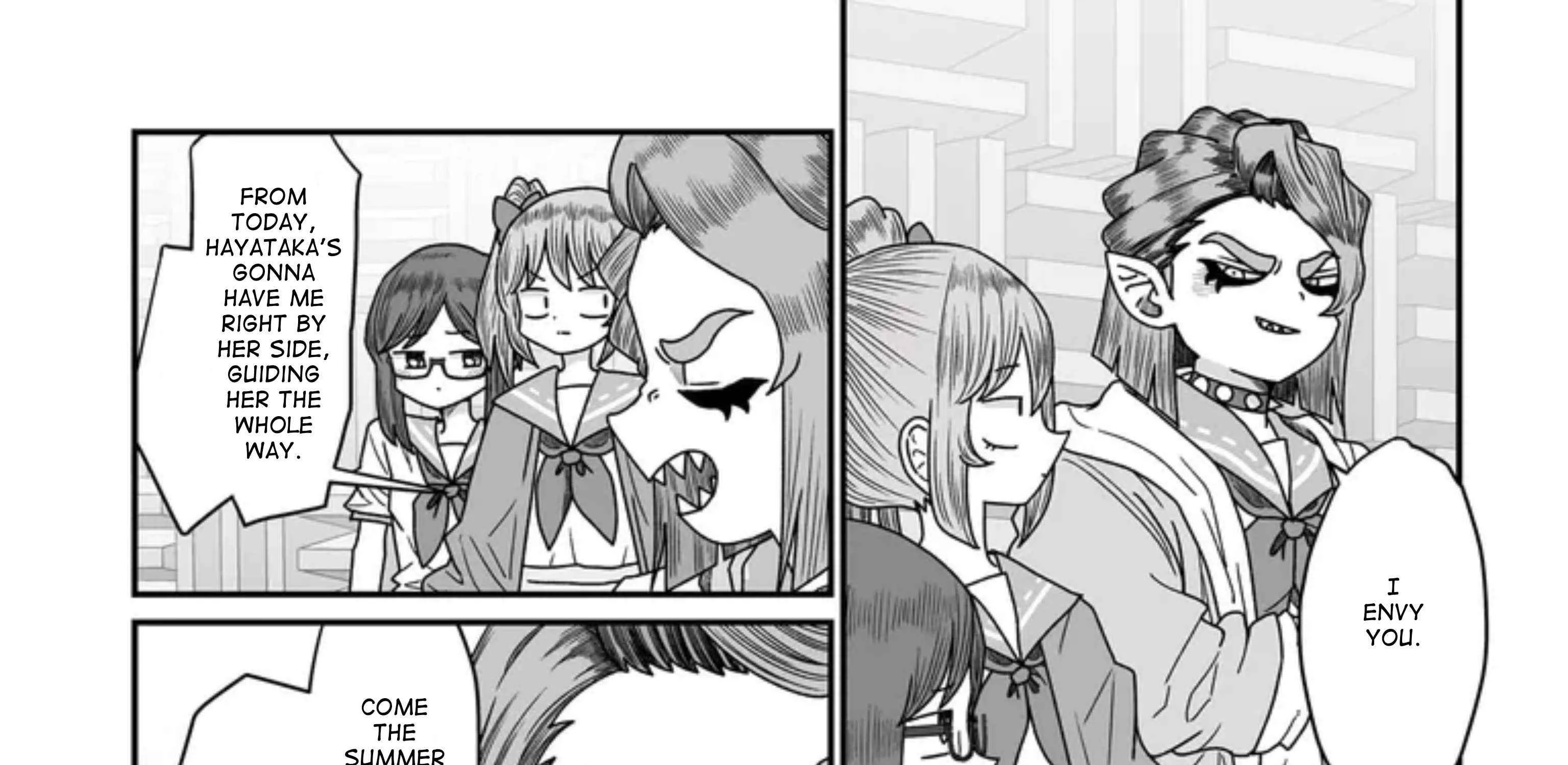 Warui ga Watashi wa Yuri ja nai Chapter 46 page 10 - 