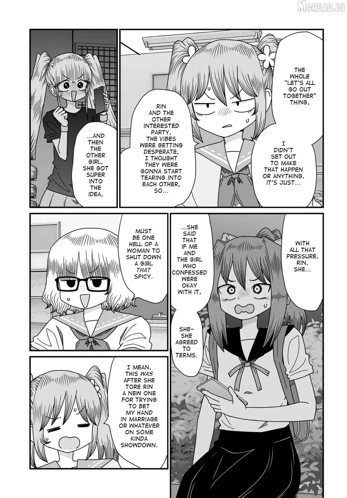 Warui ga Watashi wa Yuri ja nai Chapter 54 page 4 - 