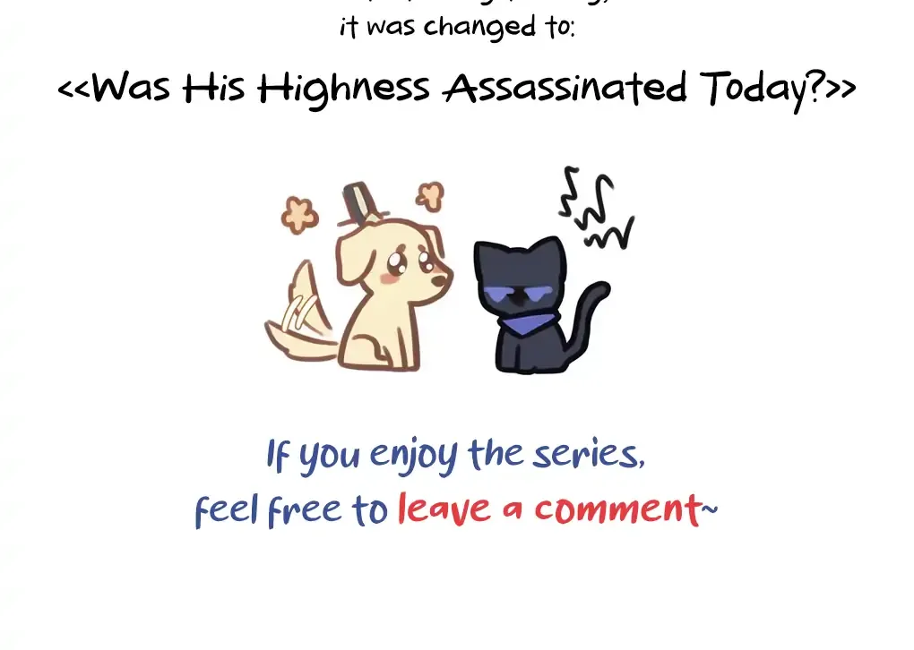 Was His Highness Assassinated Today? Chapter 1 page 95 - 