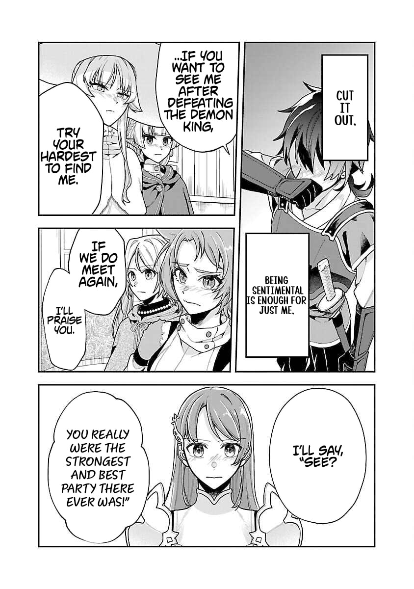 Wasurerareshi no Eiyuutan - Seiyuujo Party ni Yasashiki Tsuihou wo Sareta Otoko wa, Kioku ni Nokorazutomo Kanojo-tachi wo Sukuu Chapter 1 page 39 - 