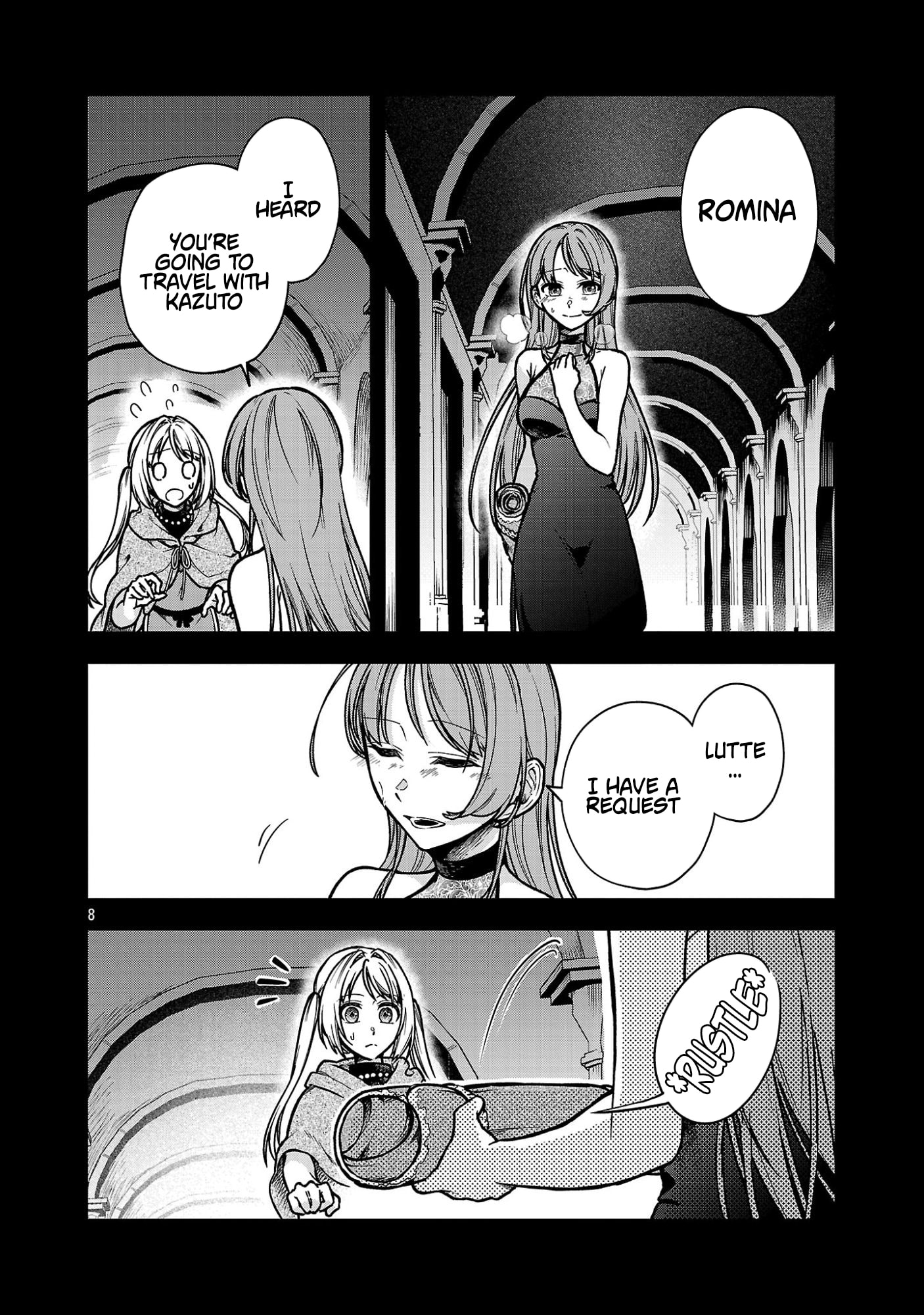 Wasurerareshi no Eiyuutan - Seiyuujo Party ni Yasashiki Tsuihou wo Sareta Otoko wa, Kioku ni Nokorazutomo Kanojo-tachi wo Sukuu Chapter 12.1 page 8 - 