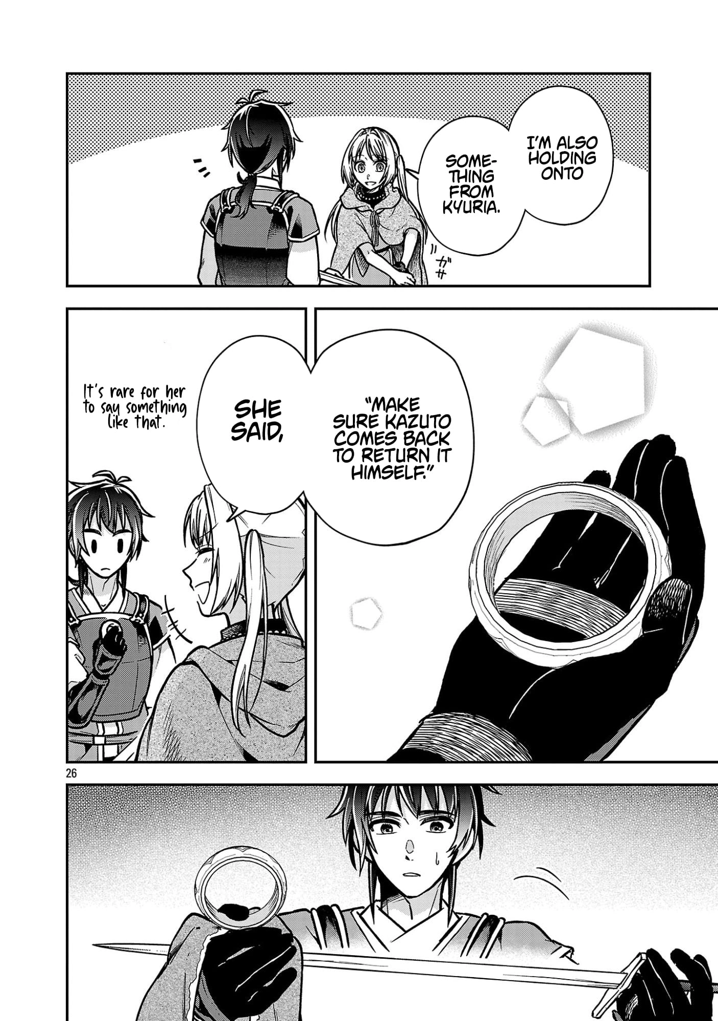 Wasurerareshi no Eiyuutan - Seiyuujo Party ni Yasashiki Tsuihou wo Sareta Otoko wa, Kioku ni Nokorazutomo Kanojo-tachi wo Sukuu Chapter 12.3 page 6 - 