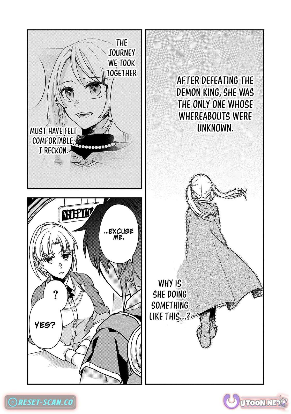 Wasurerareshi no Eiyuutan - Seiyuujo Party ni Yasashiki Tsuihou wo Sareta Otoko wa, Kioku ni Nokorazutomo Kanojo-tachi wo Sukuu Chapter 3.1 page 10 - 