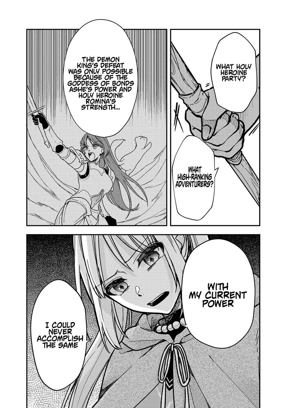 Wasurerareshi no Eiyuutan - Seiyuujo Party ni Yasashiki Tsuihou wo Sareta Otoko wa, Kioku ni Nokorazutomo Kanojo-tachi wo Sukuu Chapter 3.2 page 7 - 