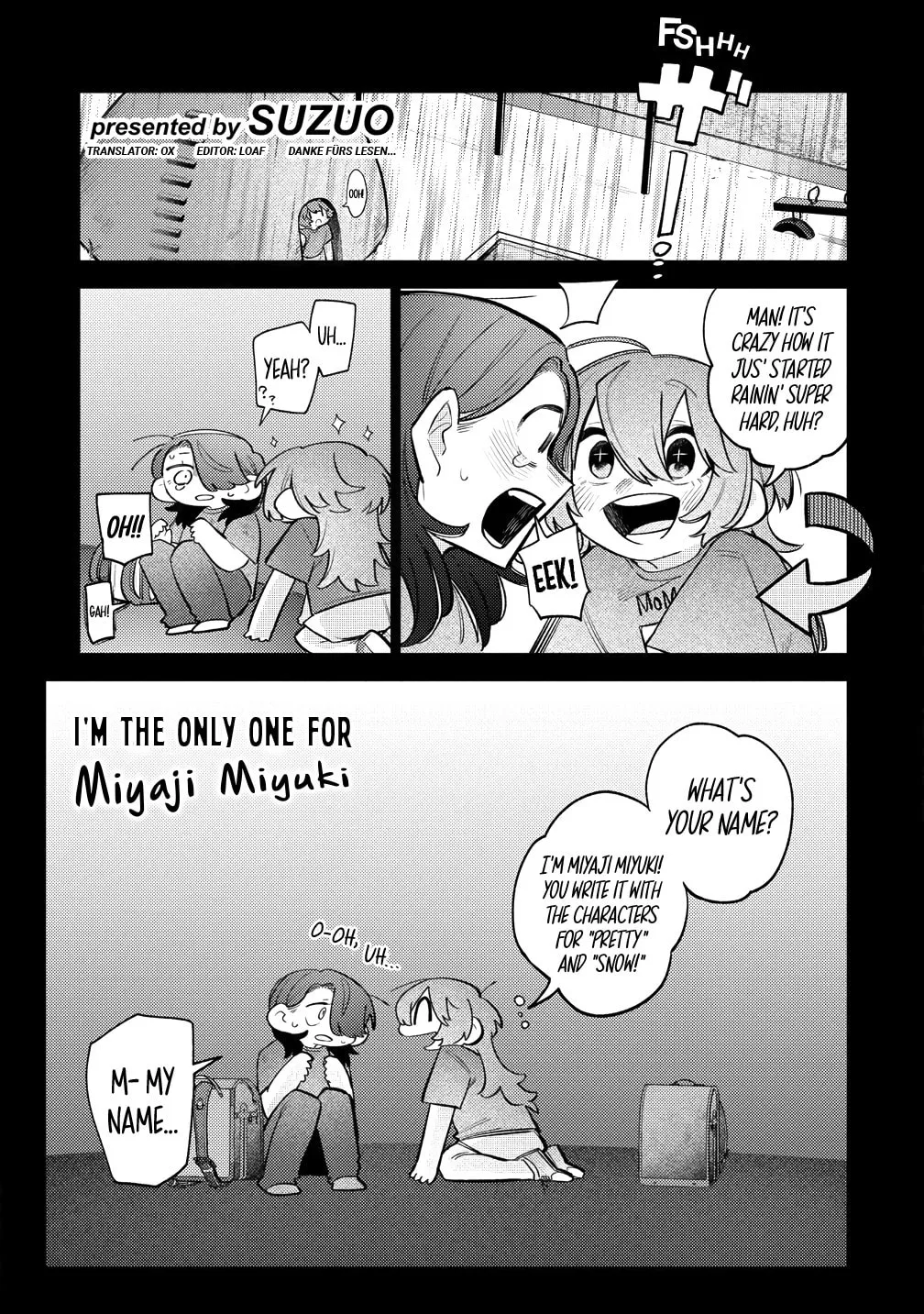 Watashi dake ga Miyaji Miyuki wo Aishiteiru Chapter 8 page 1 - 