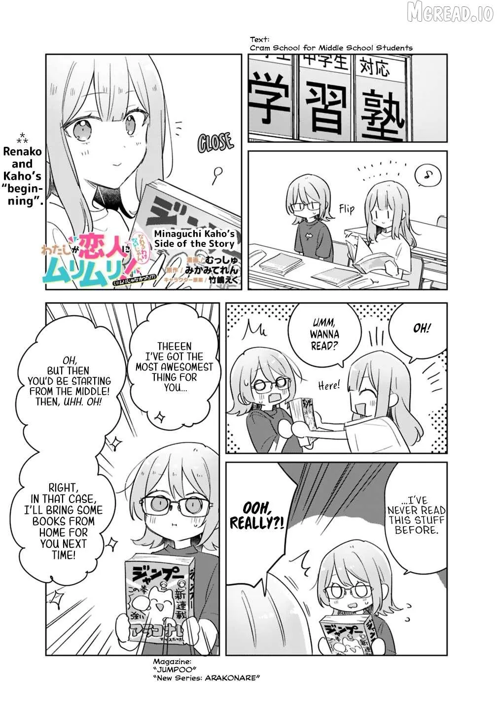 Watashi Ga Koibito Ni Nareru Wake Naijan, Muri Muri! (Muri Janakatta!?) Chapter 73.5 page 1 - 