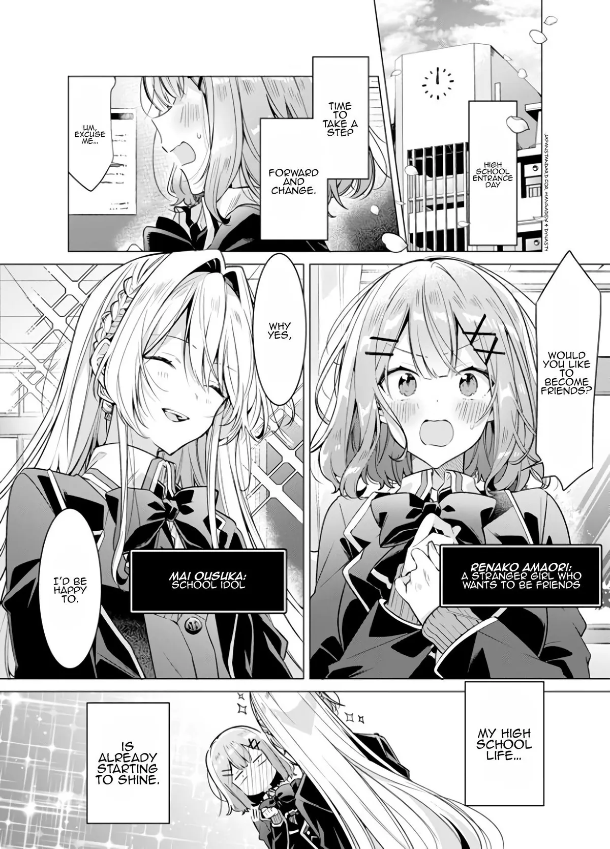 Watashi Ga Koibito Ni Nareru Wake Naijan, Muri Muri! Chapter 1.5 page 1 - 