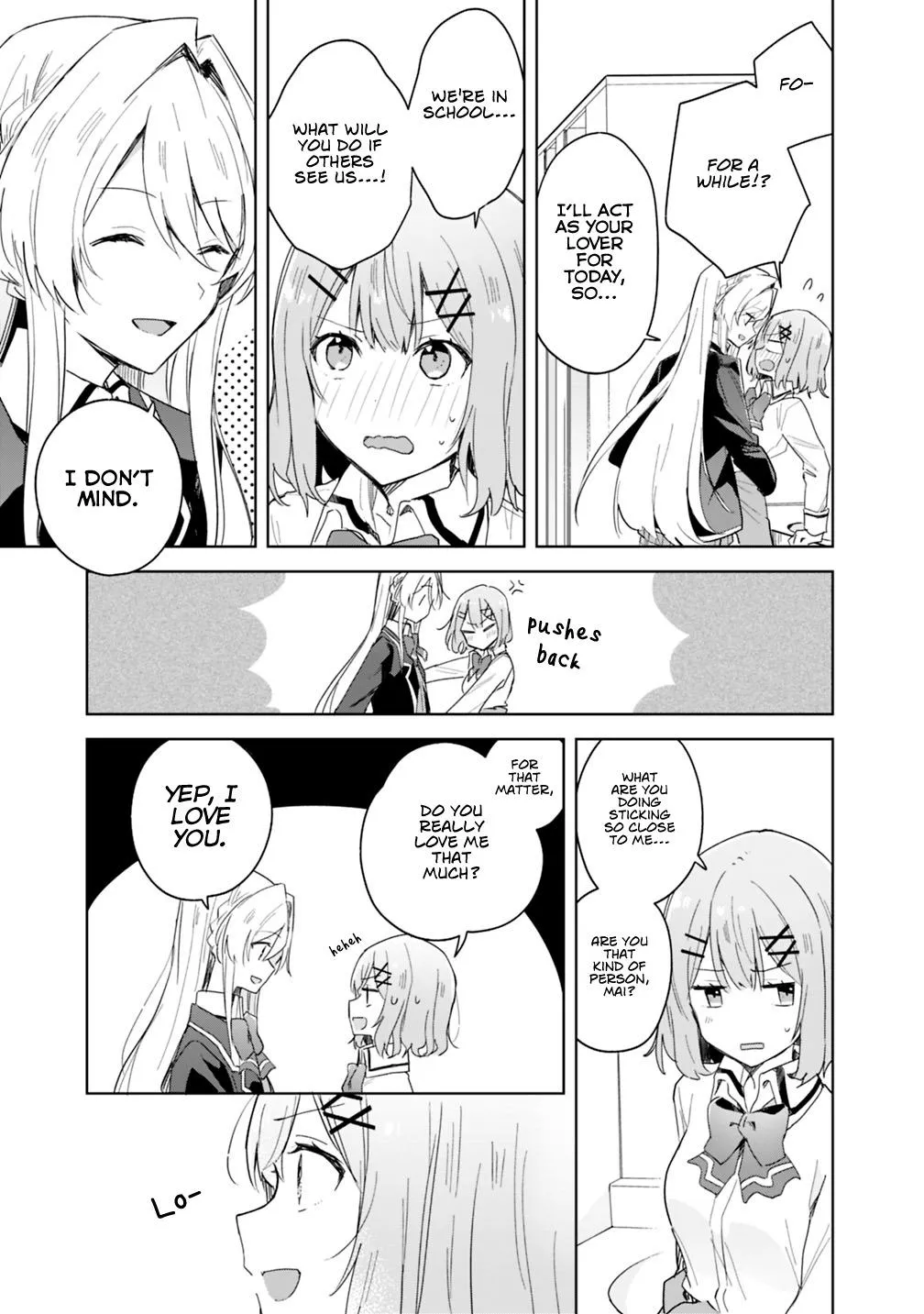 Watashi Ga Koibito Ni Nareru Wake Naijan, Muri Muri! Chapter 3 page 3 - 