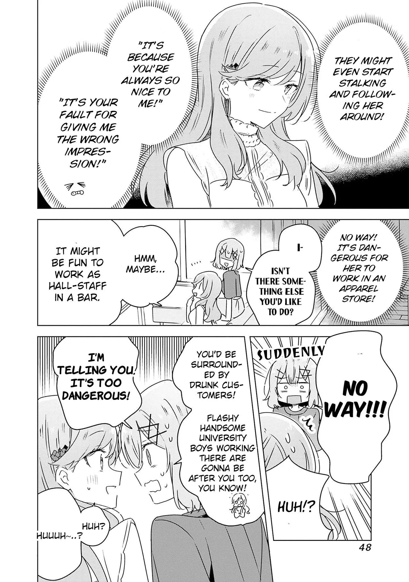 Watashi Ga Koibito Ni Nareru Wake Naijan, Muri Muri! Chapter 40 page 12 - 