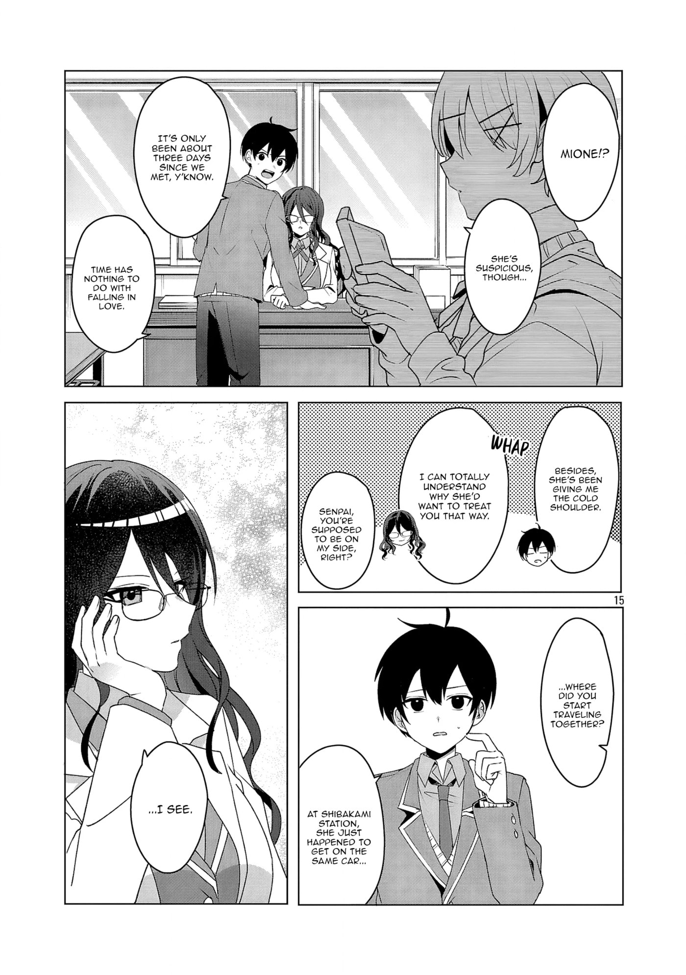 Watashi ni Ai wo Oshiete Chapter 5 page 15 - 