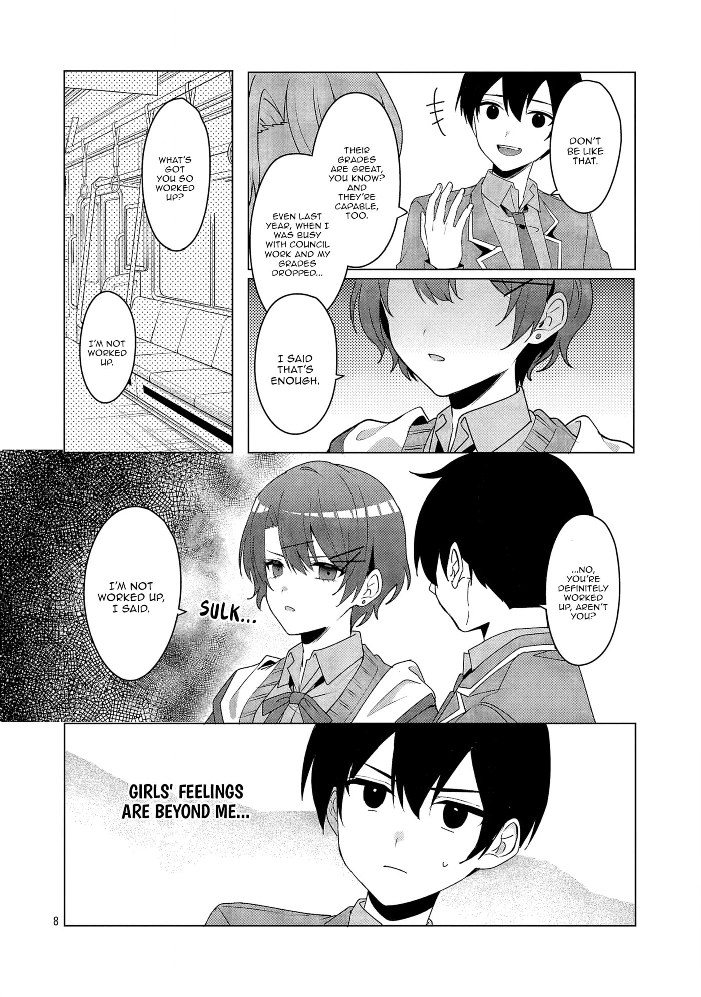 Watashi ni Ai wo Oshiete Chapter 5 page 8 - 