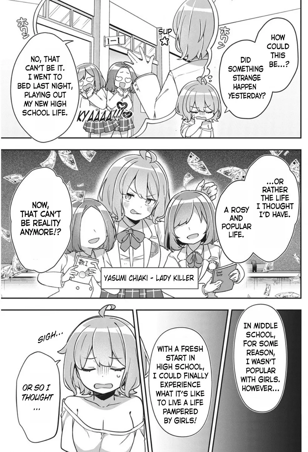 Watashi no Hatsukoi wa Hazukashisugite Dare ni mo Ienai Chapter 1 page 6 - 