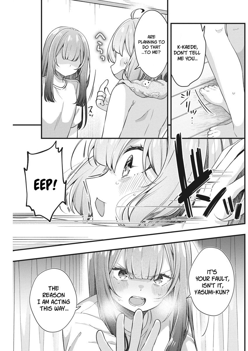 Watashi no Hatsukoi wa Hazukashisugite Dare ni mo Ienai Chapter 13 page 7 - 