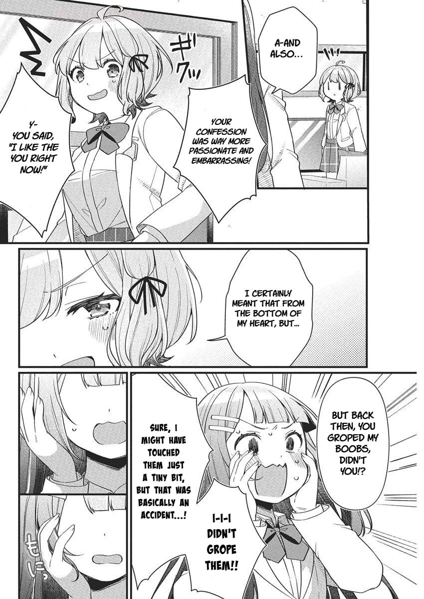 Watashi no Hatsukoi wa Hazukashisugite Dare ni mo Ienai Chapter 20 page 10 - 