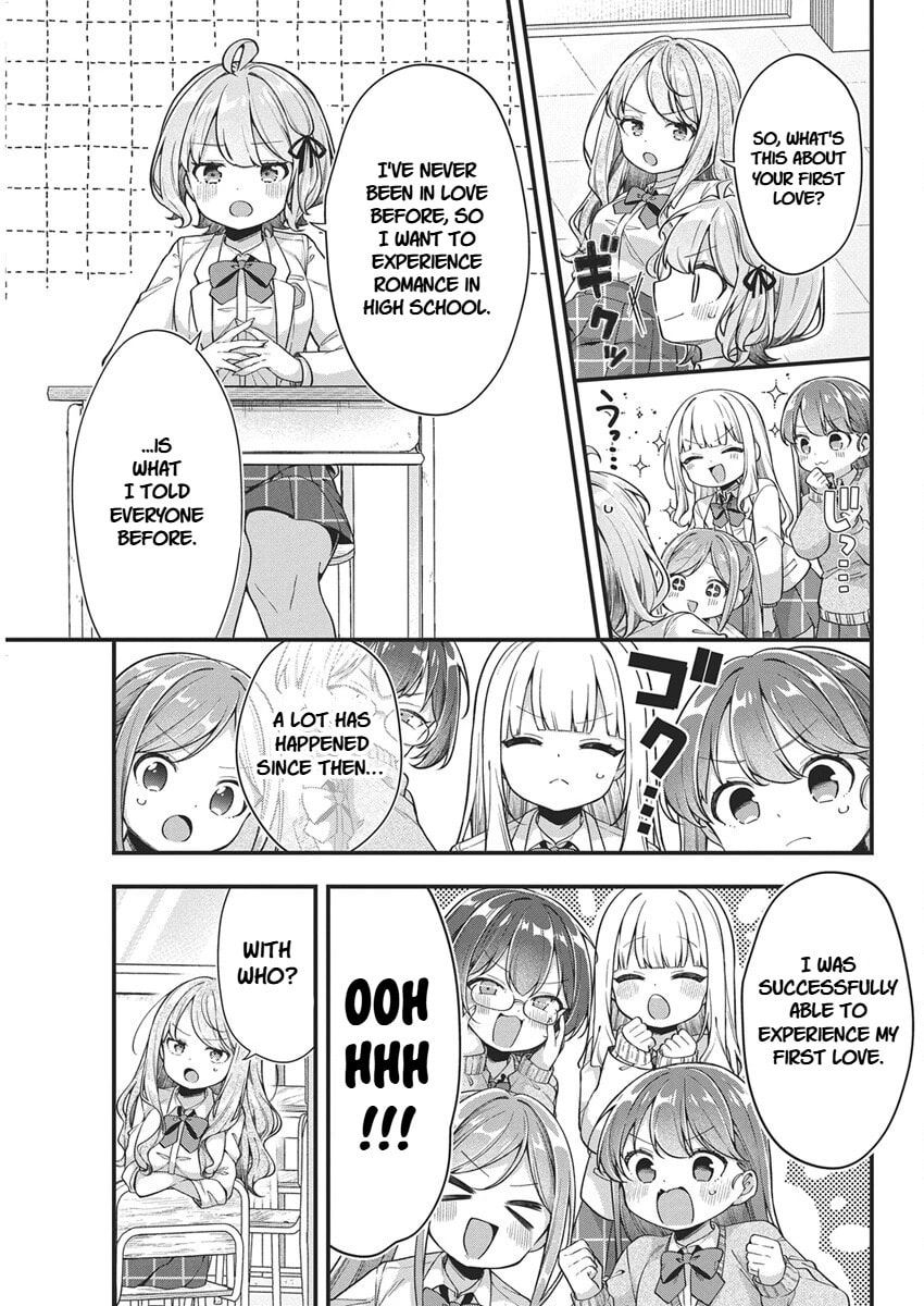 Watashi no Hatsukoi wa Hazukashisugite Dare ni mo Ienai Chapter 23 page 7 - 