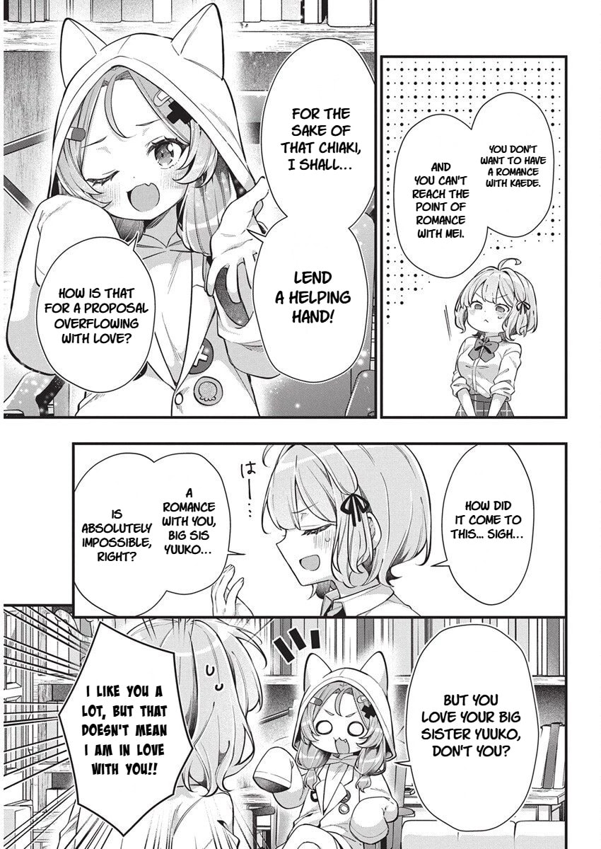 Watashi no Hatsukoi wa Hazukashisugite Dare ni mo Ienai Chapter 27 page 5 - 