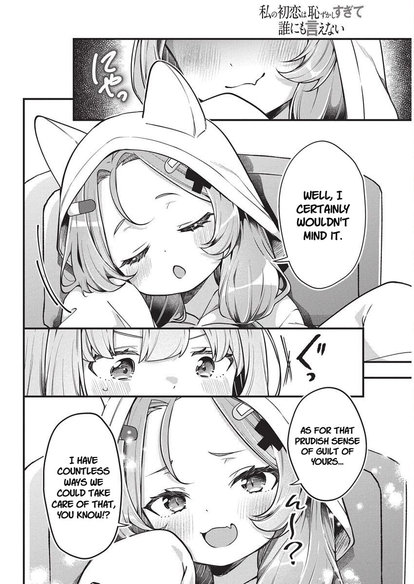 Watashi no Hatsukoi wa Hazukashisugite Dare ni mo Ienai Chapter 27 page 8 - 