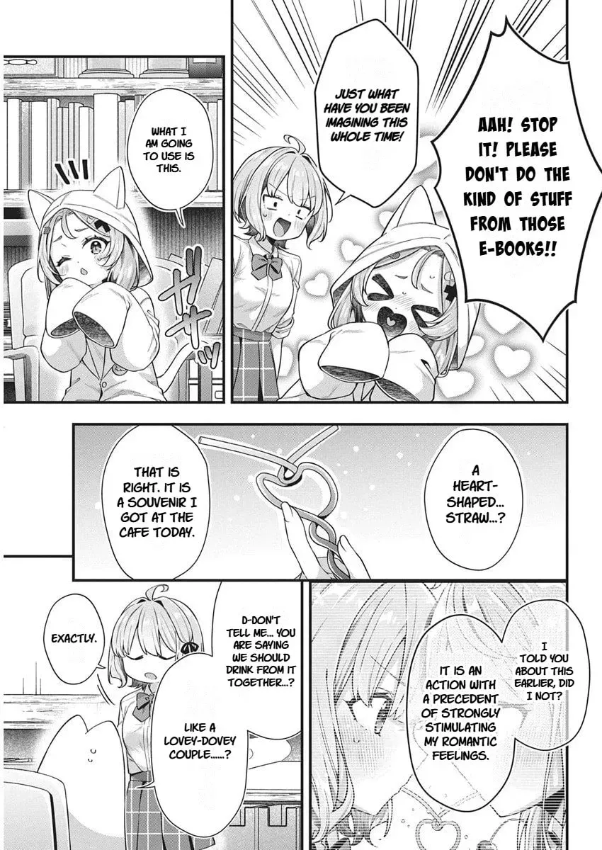 Watashi no Hatsukoi wa Hazukashisugite Dare ni mo Ienai Chapter 28 page 9 - 