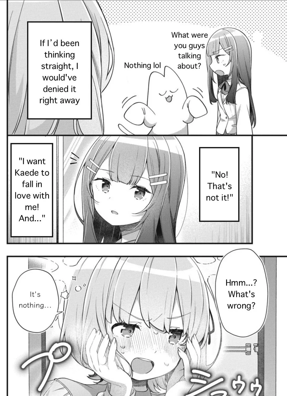 Watashi no Hatsukoi wa Hazukashisugite Dare ni mo Ienai Chapter 7 page 39 - 