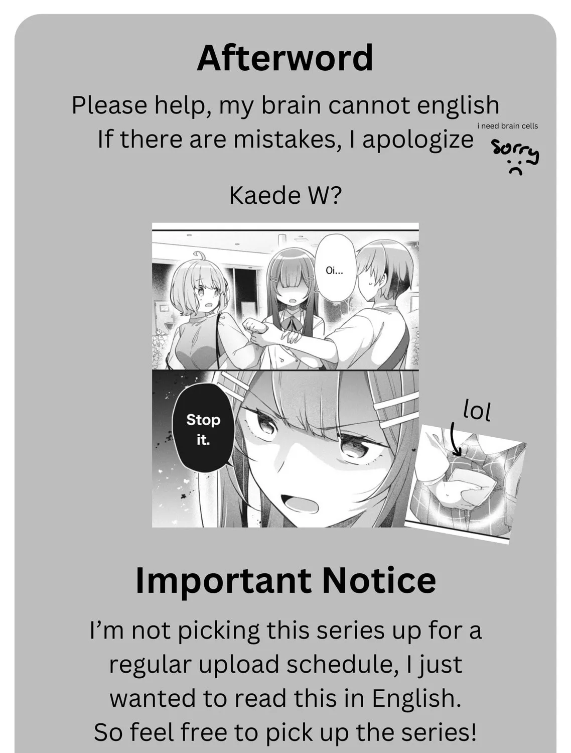 Watashi no Hatsukoi wa Hazukashisugite Dare ni mo Ienai Chapter 7 page 41 - 