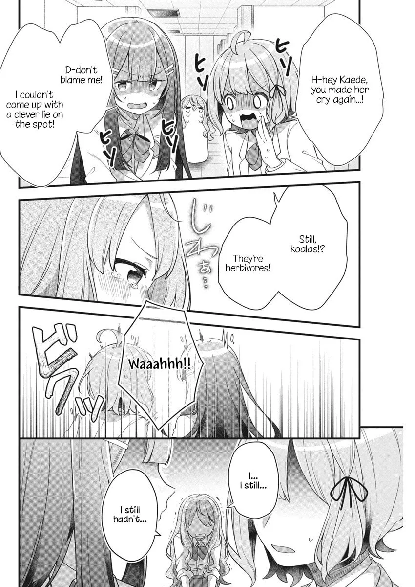 Watashi no Hatsukoi wa Hazukashisugite Dare ni mo Ienai Chapter 9 page 18 - 
