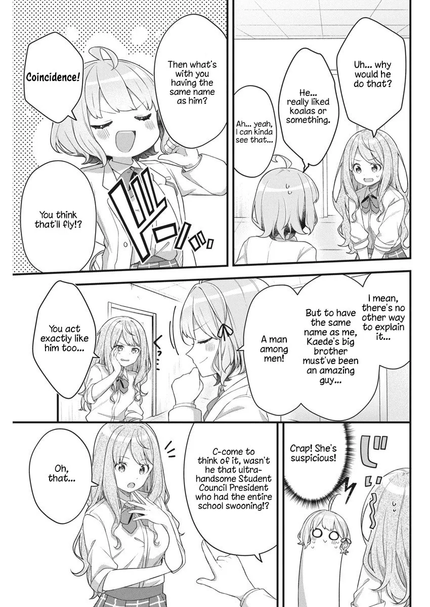 Watashi no Hatsukoi wa Hazukashisugite Dare ni mo Ienai Chapter 9 page 9 - 