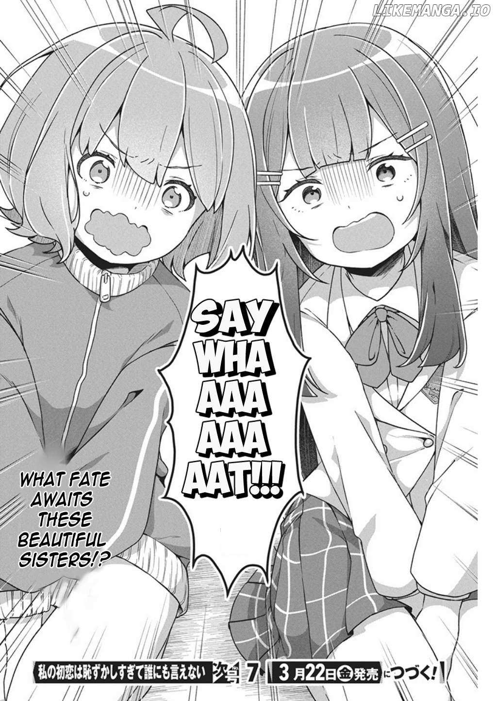 Watashi no Hatsukoi wa Hazukashisugite Darenimo Ienai Chapter 1 page 39 - 