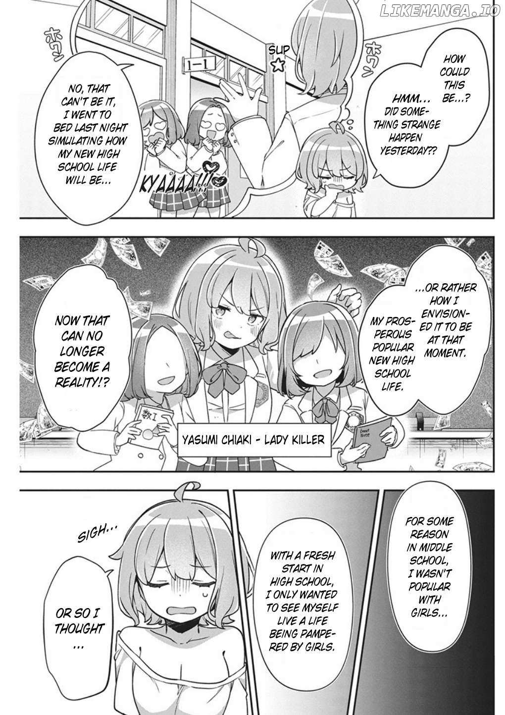 Watashi no Hatsukoi wa Hazukashisugite Darenimo Ienai Chapter 1 page 6 - 