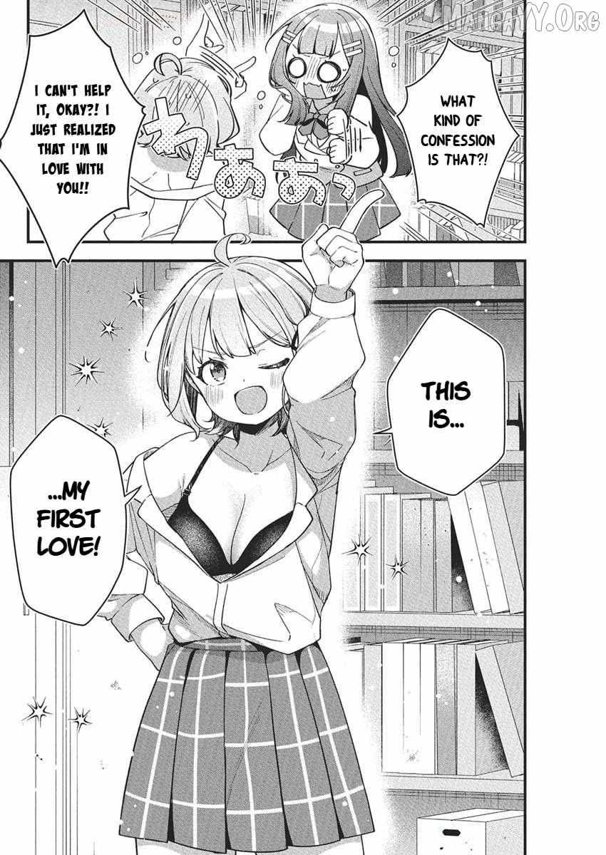 Watashi no Hatsukoi wa Hazukashisugite Darenimo Ienai Chapter 19 page 9 - 