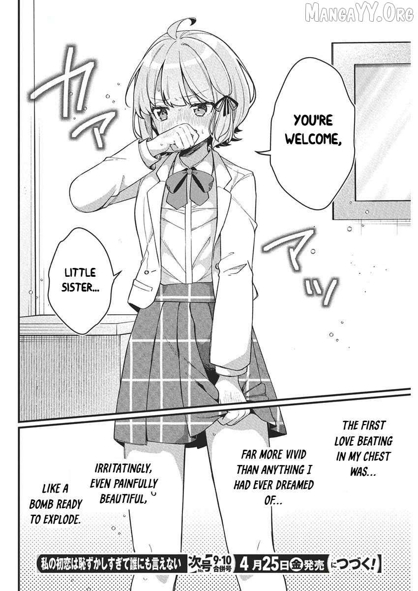 Watashi no Hatsukoi wa Hazukashisugite Darenimo Ienai Chapter 20 page 20 - 