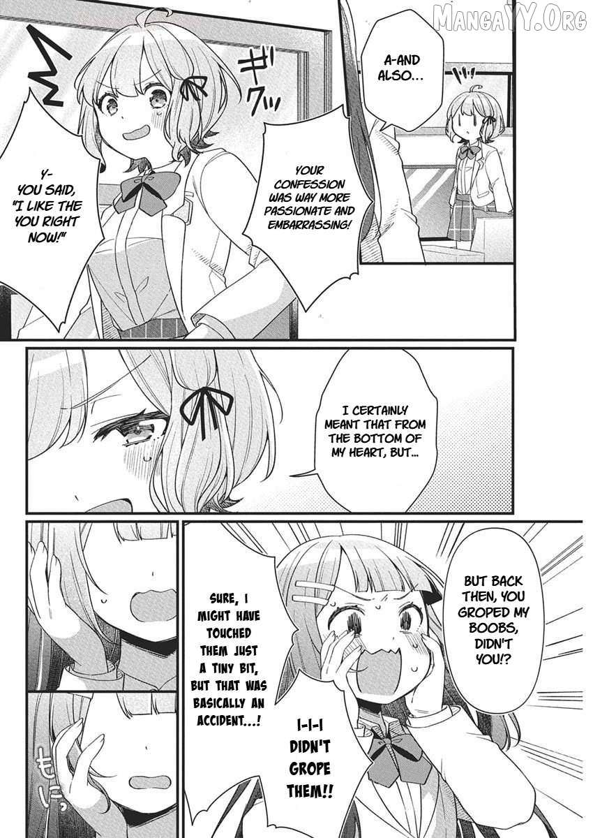 Watashi no Hatsukoi wa Hazukashisugite Darenimo Ienai Chapter 20 page 10 - 