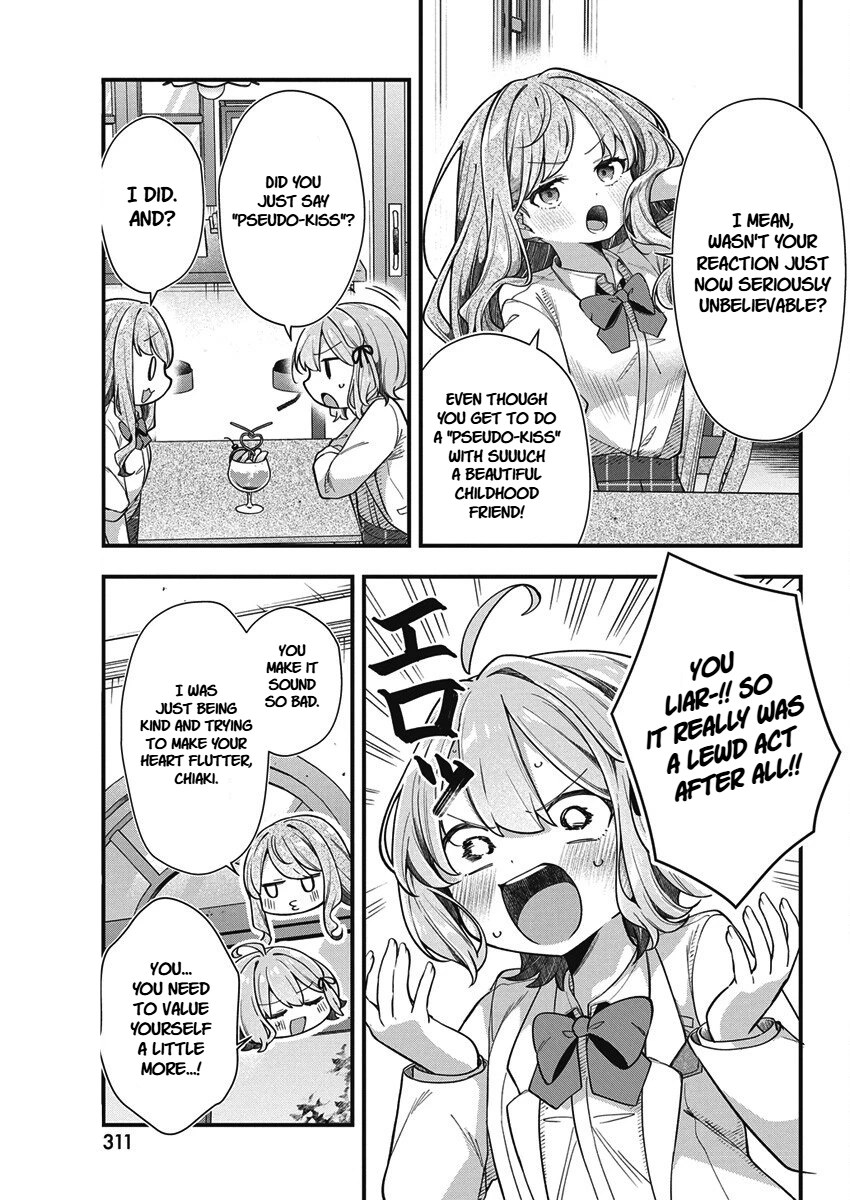 Watashi no Hatsukoi wa Hazukashisugite Darenimo Ienai Chapter 24 page 11 - 