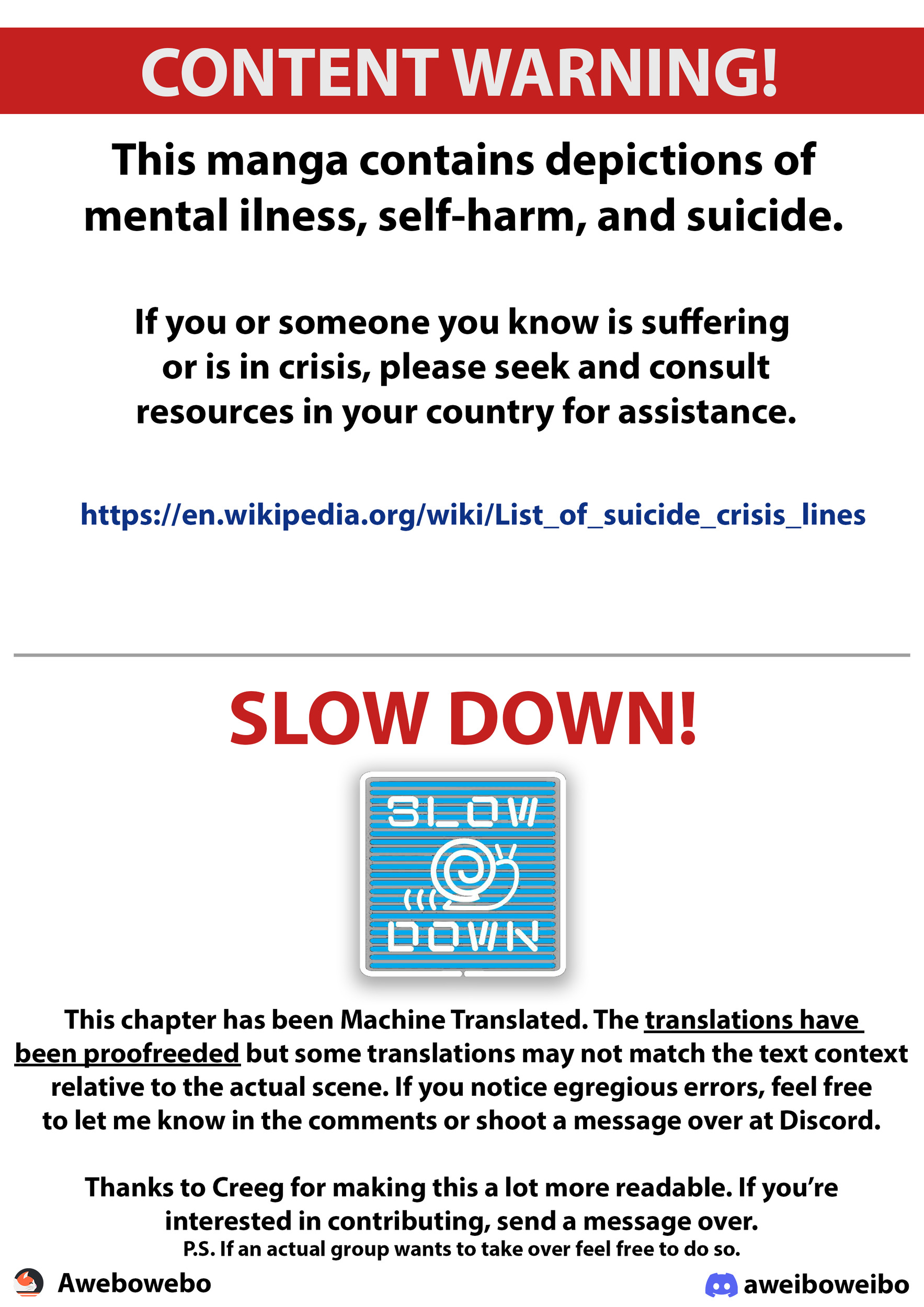 Watashi no Kaku Sekai wa Kowareteiru. Chapter 4 page 1 - 