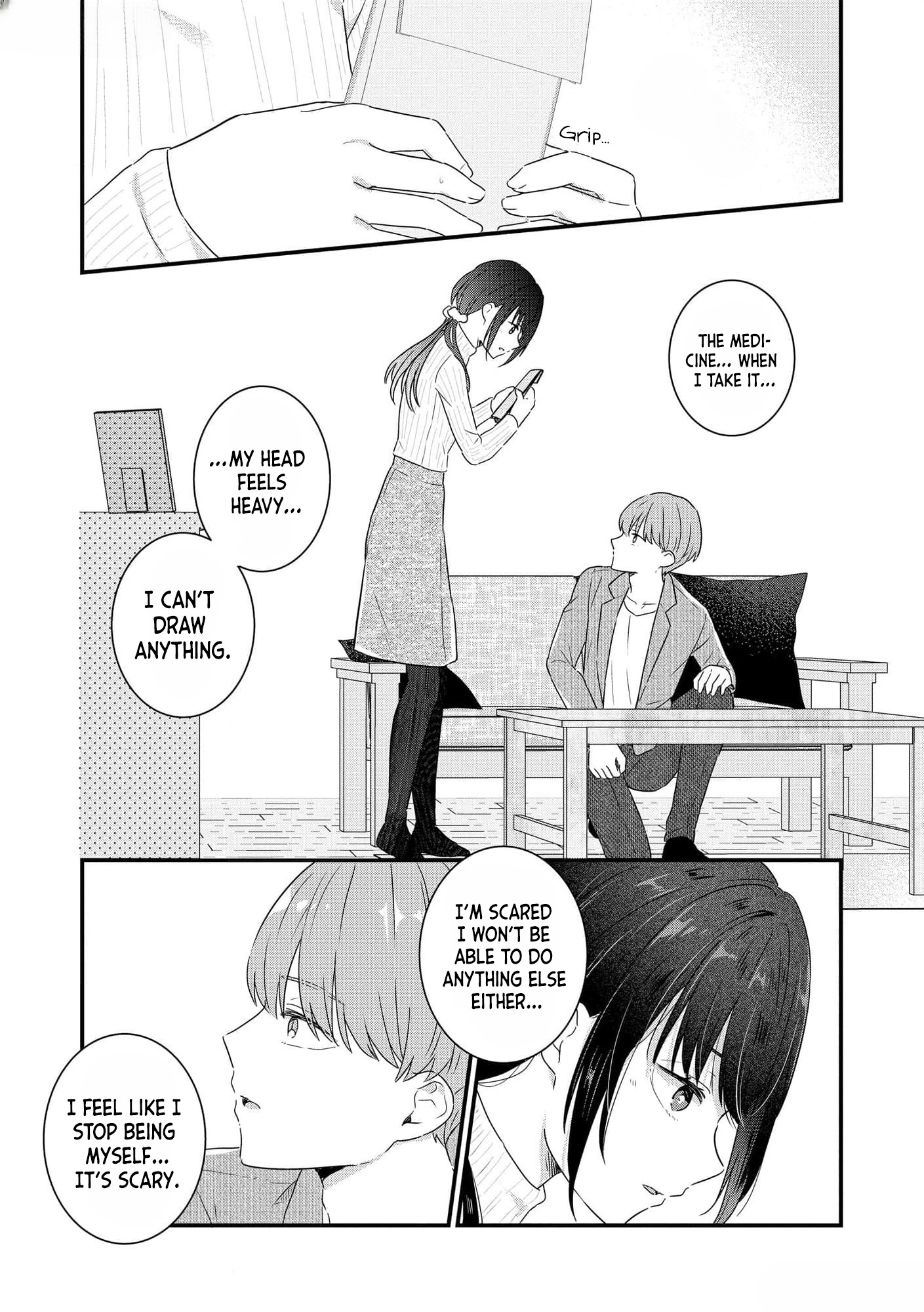Watashi no Kaku Sekai wa Kowareteiru. Chapter 4 page 9 - 